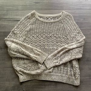 Gray Knit Sweater